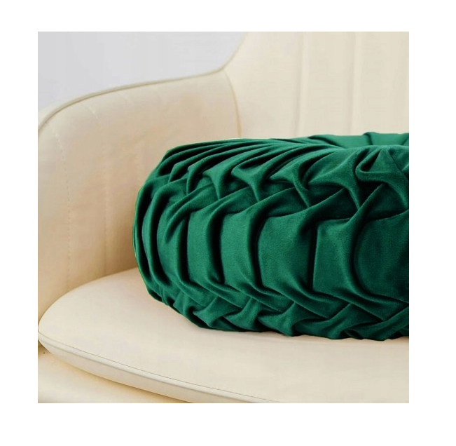 Cojín Terciopelo Verde 40 cm