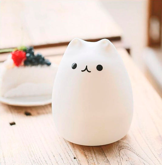 Lampara Touch Gato Pusheen 12x11 cm. | Recargable Usb