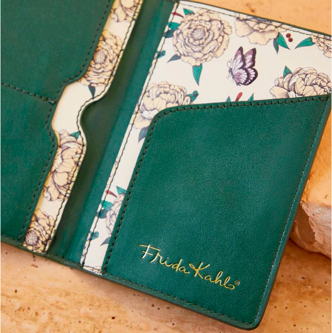 Porta Pasaporte Frida Khalo