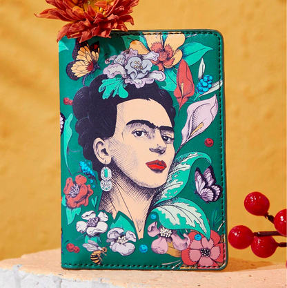 Porta Pasaporte Frida Khalo