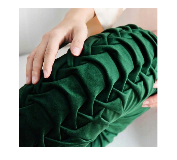 Cojín Terciopelo Verde 40 cm