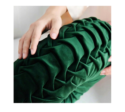 Cojín Terciopelo Verde 40 cm