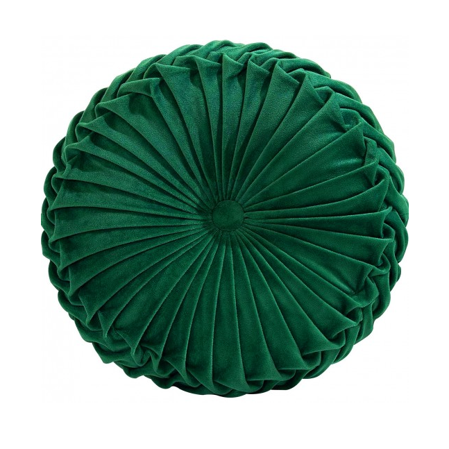 Cojín Terciopelo Verde 40 cm