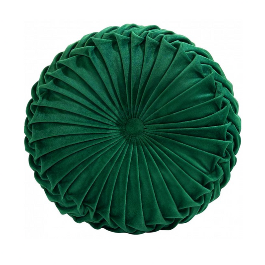 Cojín Terciopelo Verde 40 cm