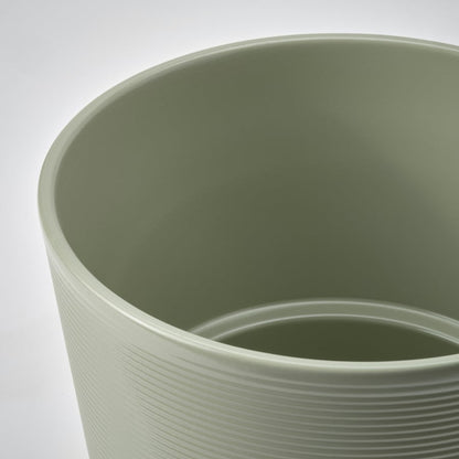 Macetero Loza Verde 10x11 cm