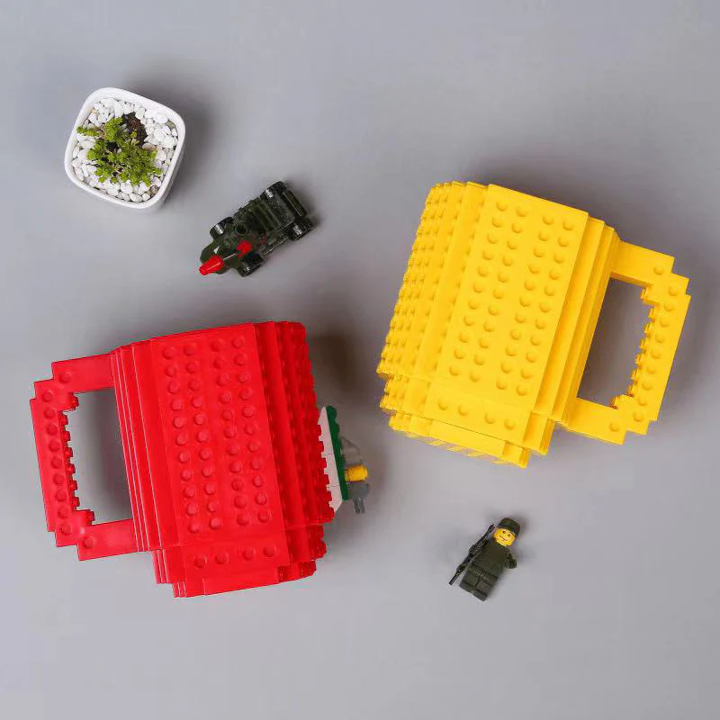 Tazón Mug Modelo Lego Verde