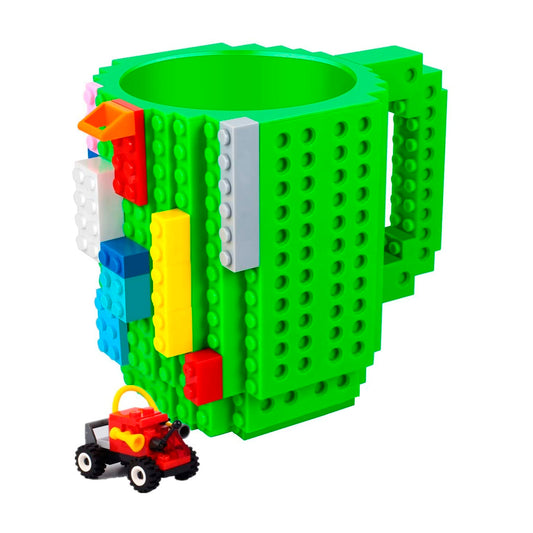 Tazón Mug Modelo Lego Verde