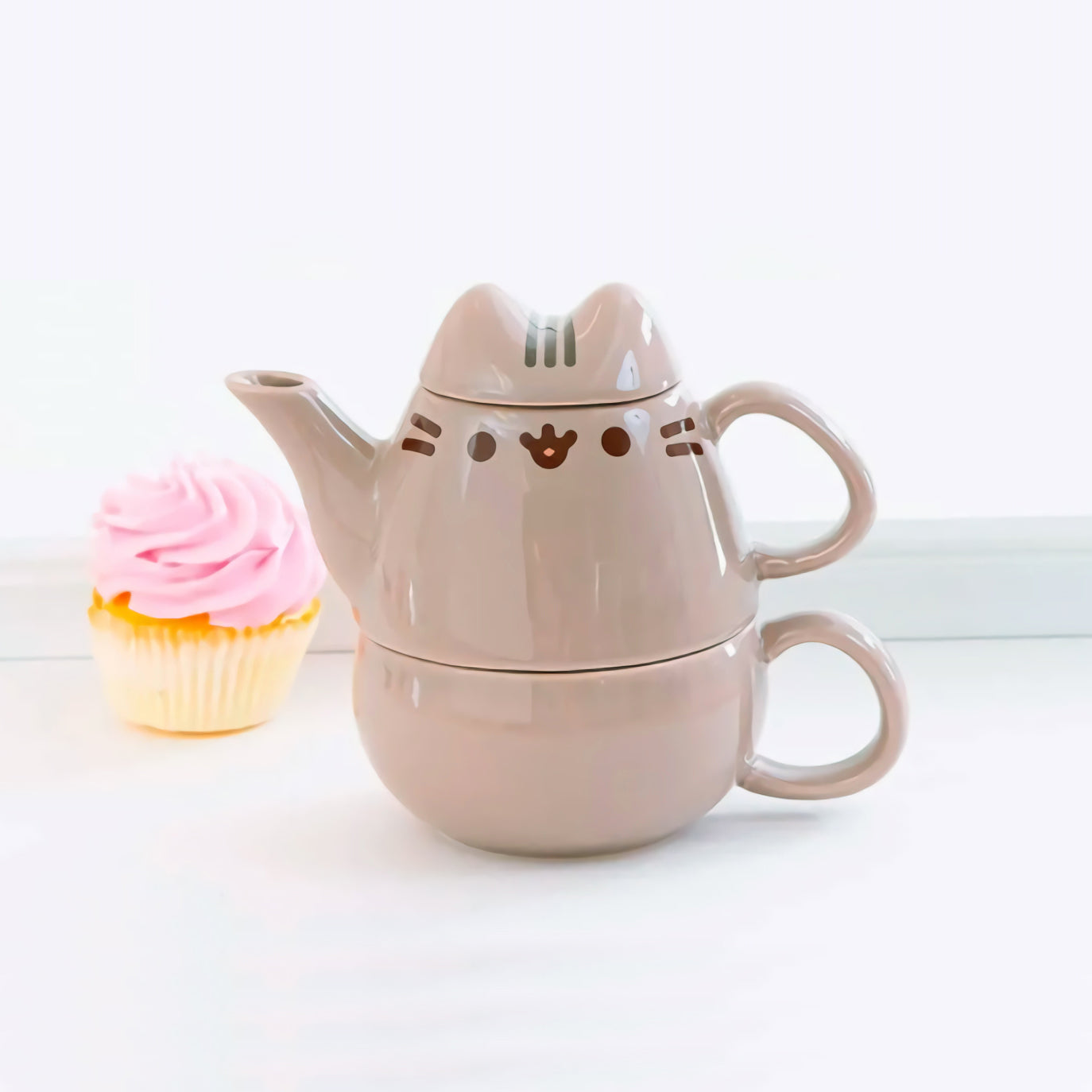 Tetera Pusheen Cat - Set 2 piezas